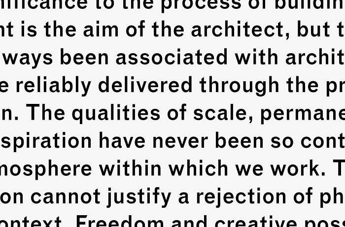 DCA Grotesque Medium