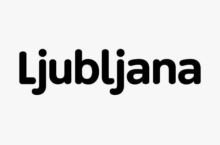 Ljubljana, typeface